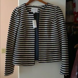Banana Republic NWT Textured Stripe Blazer